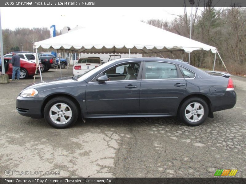 Slate Metallic / Neutral 2009 Chevrolet Impala LT