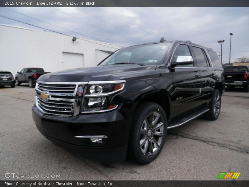 Black / Jet Black 2015 Chevrolet Tahoe LTZ 4WD