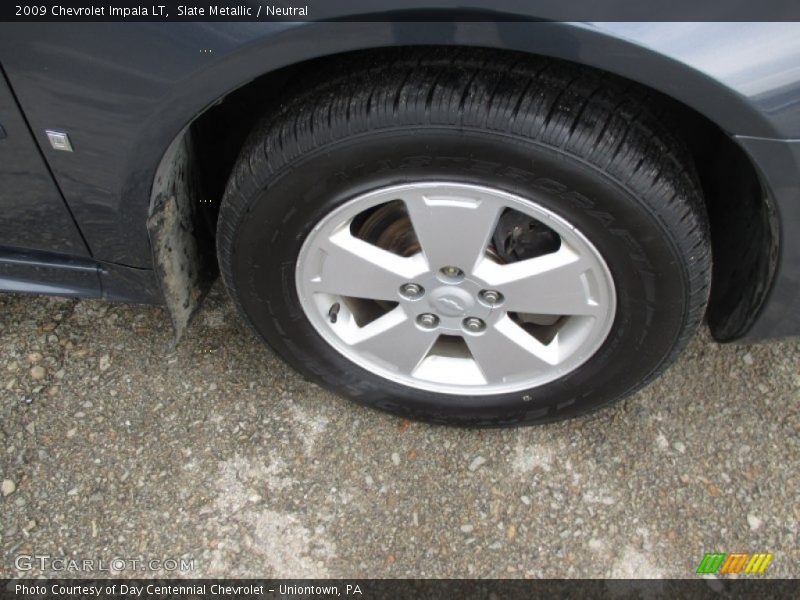 Slate Metallic / Neutral 2009 Chevrolet Impala LT