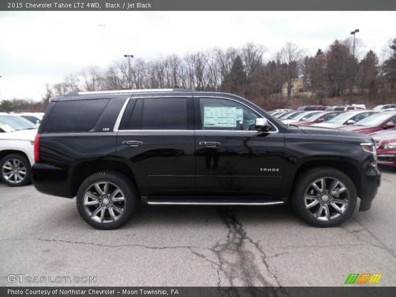 Black / Jet Black 2015 Chevrolet Tahoe LTZ 4WD