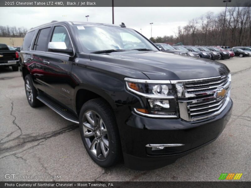 Black / Jet Black 2015 Chevrolet Tahoe LTZ 4WD