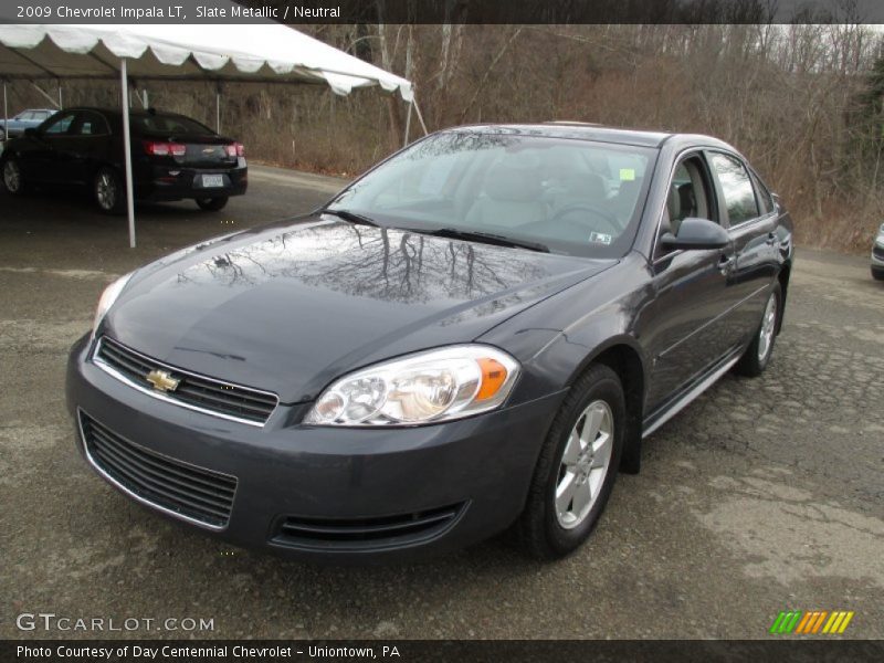 Slate Metallic / Neutral 2009 Chevrolet Impala LT