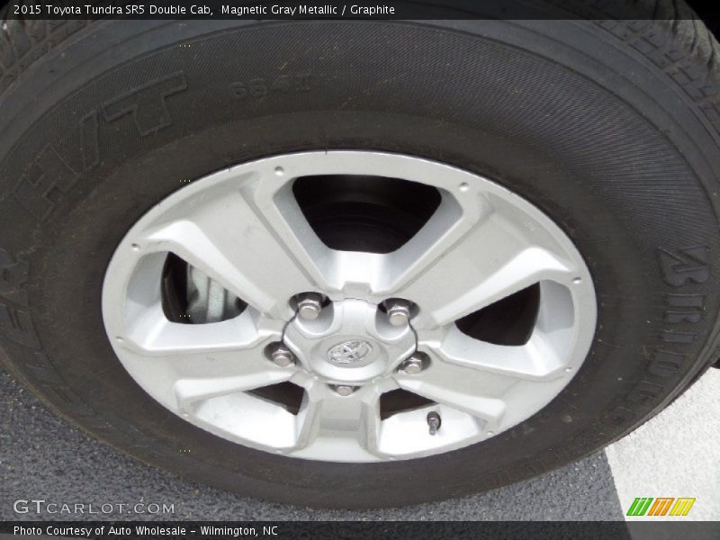 Magnetic Gray Metallic / Graphite 2015 Toyota Tundra SR5 Double Cab