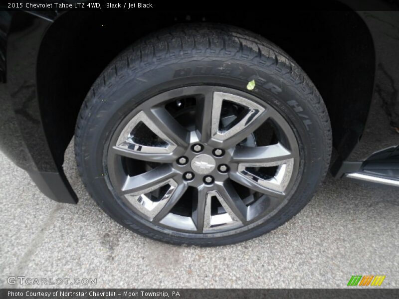 Black / Jet Black 2015 Chevrolet Tahoe LTZ 4WD