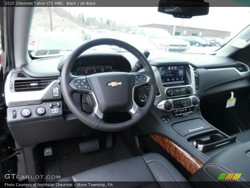 Black / Jet Black 2015 Chevrolet Tahoe LTZ 4WD