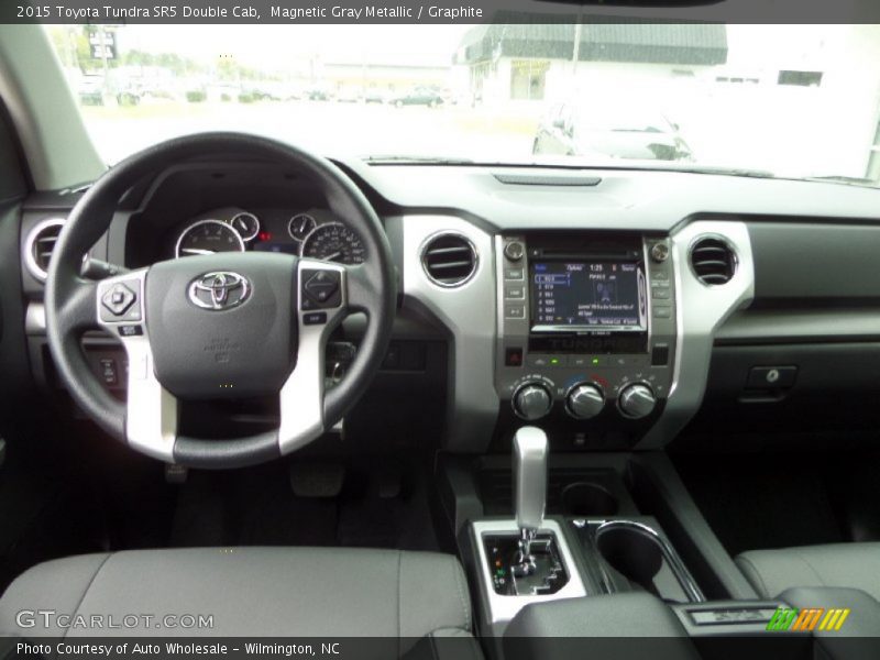 Magnetic Gray Metallic / Graphite 2015 Toyota Tundra SR5 Double Cab