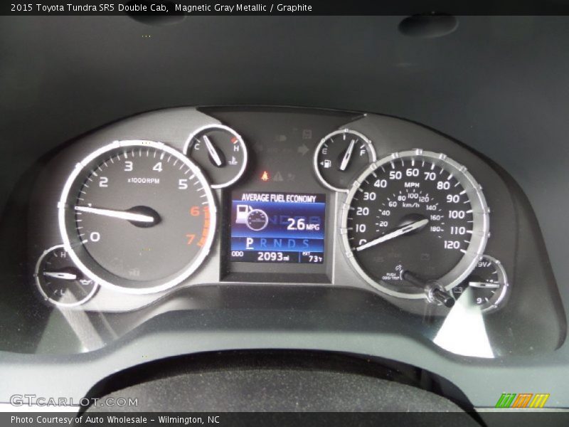 Magnetic Gray Metallic / Graphite 2015 Toyota Tundra SR5 Double Cab