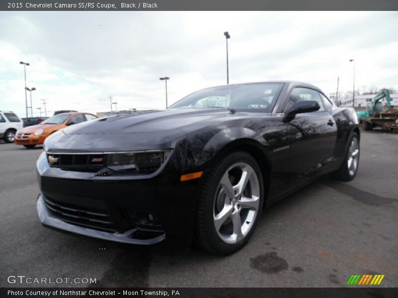 Black / Black 2015 Chevrolet Camaro SS/RS Coupe