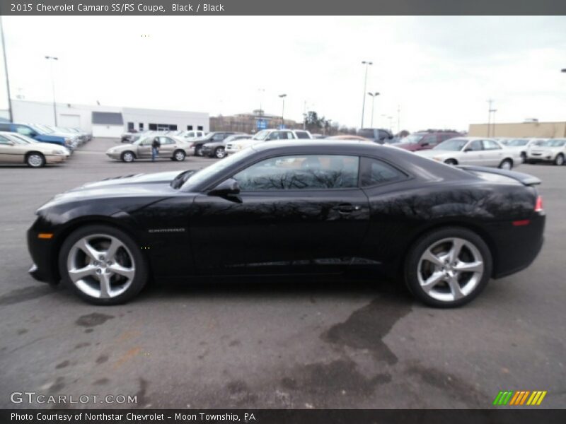Black / Black 2015 Chevrolet Camaro SS/RS Coupe