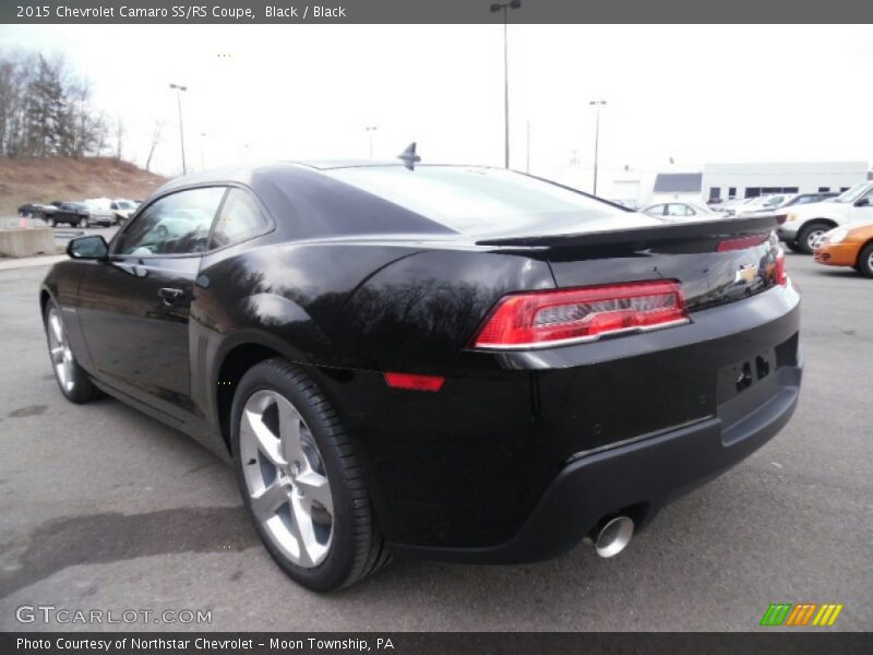 Black / Black 2015 Chevrolet Camaro SS/RS Coupe