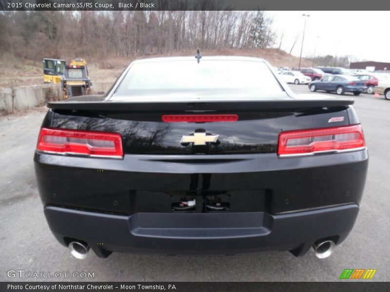 Black / Black 2015 Chevrolet Camaro SS/RS Coupe
