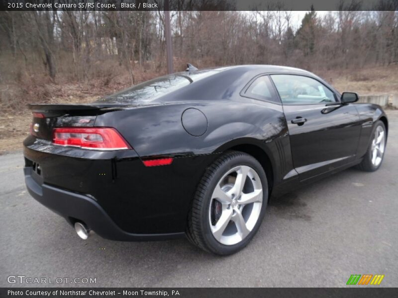 Black / Black 2015 Chevrolet Camaro SS/RS Coupe