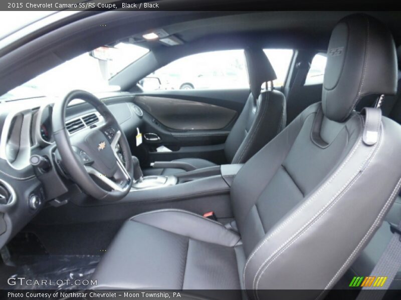 Black / Black 2015 Chevrolet Camaro SS/RS Coupe