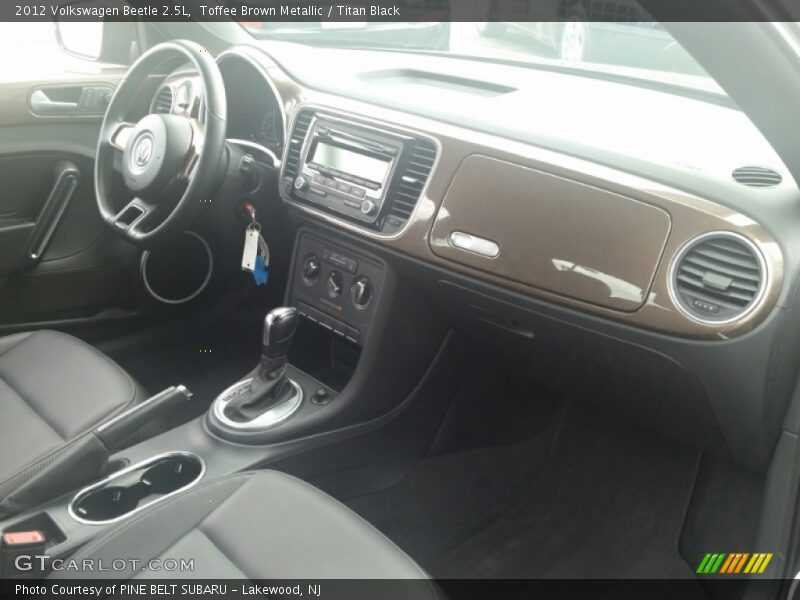 Toffee Brown Metallic / Titan Black 2012 Volkswagen Beetle 2.5L
