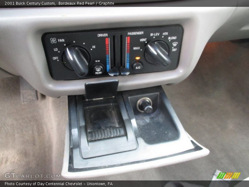 Controls of 2001 Century Custom