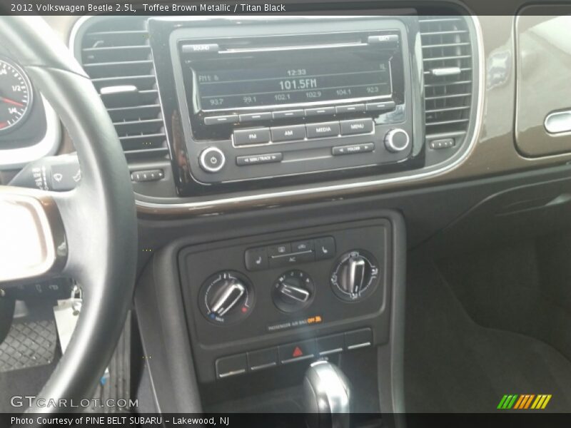 Toffee Brown Metallic / Titan Black 2012 Volkswagen Beetle 2.5L