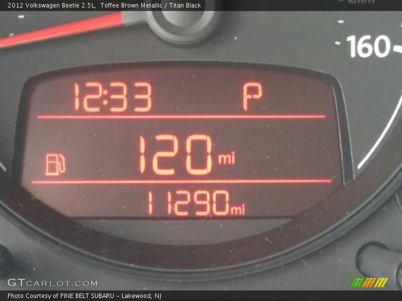 Toffee Brown Metallic / Titan Black 2012 Volkswagen Beetle 2.5L