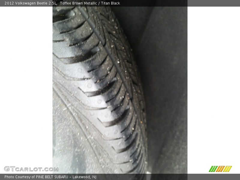 Toffee Brown Metallic / Titan Black 2012 Volkswagen Beetle 2.5L