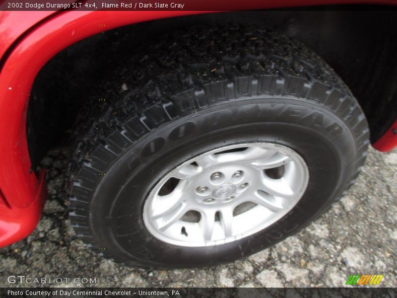Flame Red / Dark Slate Gray 2002 Dodge Durango SLT 4x4