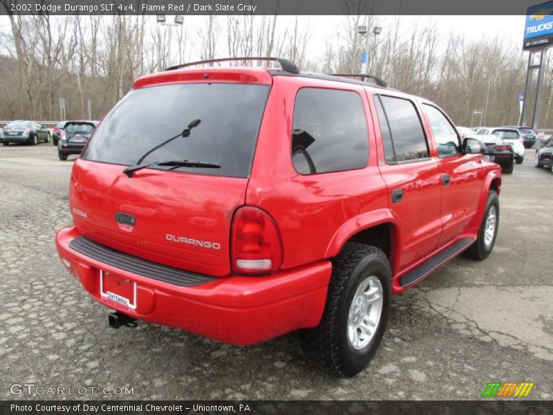 Flame Red / Dark Slate Gray 2002 Dodge Durango SLT 4x4