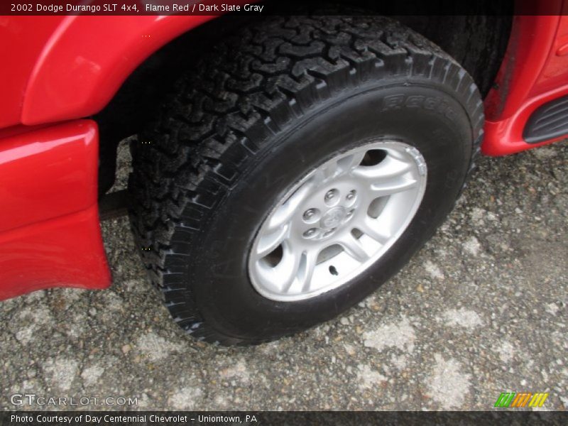 Flame Red / Dark Slate Gray 2002 Dodge Durango SLT 4x4