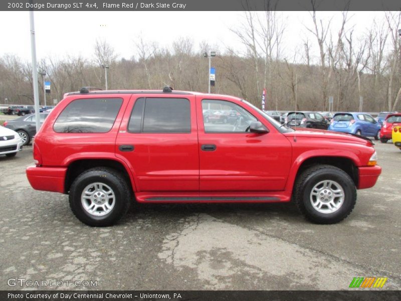 Flame Red / Dark Slate Gray 2002 Dodge Durango SLT 4x4