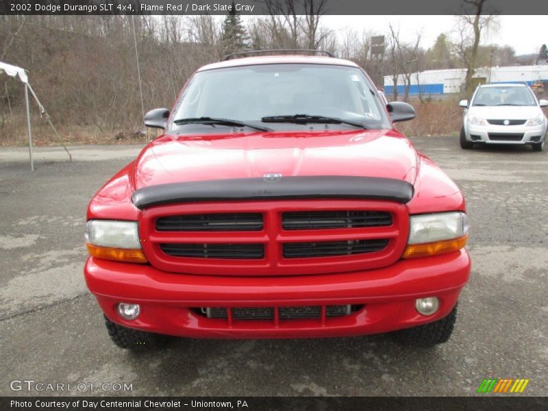 Flame Red / Dark Slate Gray 2002 Dodge Durango SLT 4x4