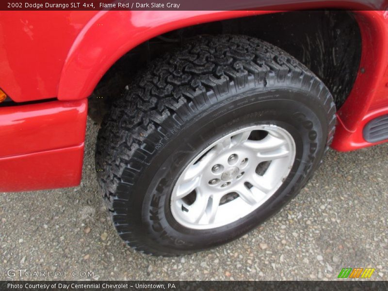 Flame Red / Dark Slate Gray 2002 Dodge Durango SLT 4x4