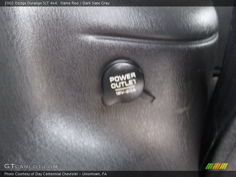 Flame Red / Dark Slate Gray 2002 Dodge Durango SLT 4x4