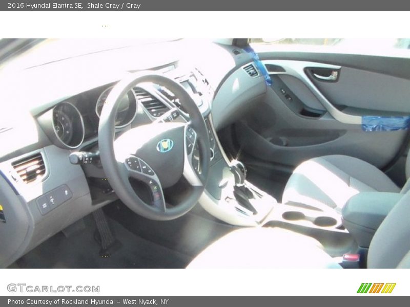Shale Gray / Gray 2016 Hyundai Elantra SE
