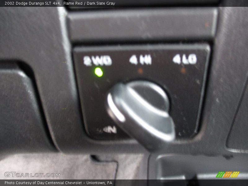Flame Red / Dark Slate Gray 2002 Dodge Durango SLT 4x4