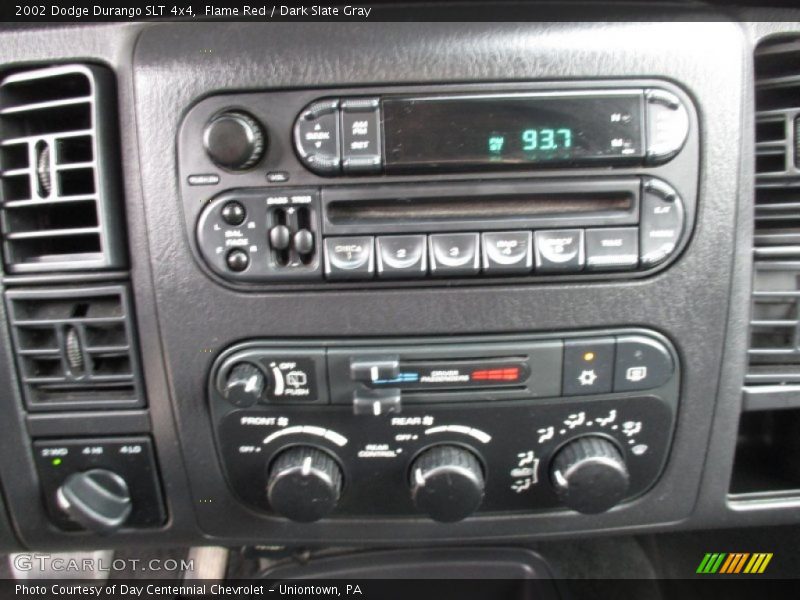 Controls of 2002 Durango SLT 4x4
