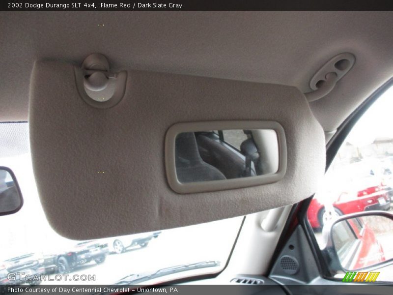 Flame Red / Dark Slate Gray 2002 Dodge Durango SLT 4x4