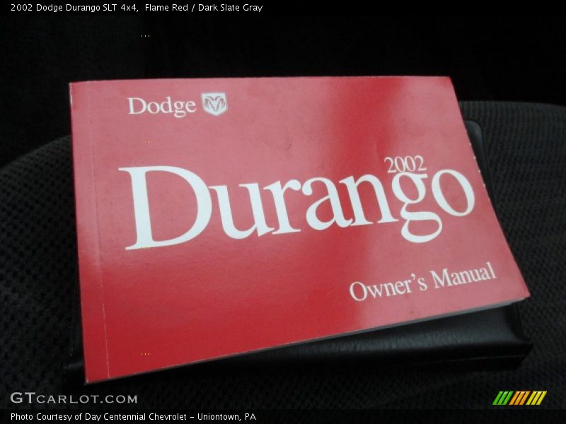 Flame Red / Dark Slate Gray 2002 Dodge Durango SLT 4x4