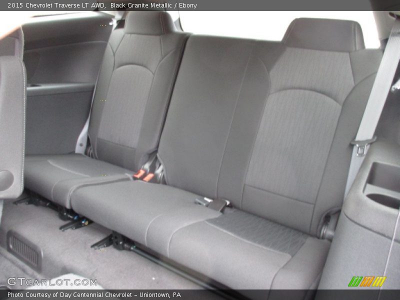 Black Granite Metallic / Ebony 2015 Chevrolet Traverse LT AWD