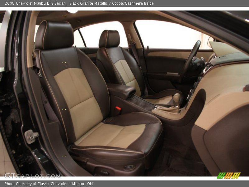 Black Granite Metallic / Cocoa/Cashmere Beige 2008 Chevrolet Malibu LTZ Sedan