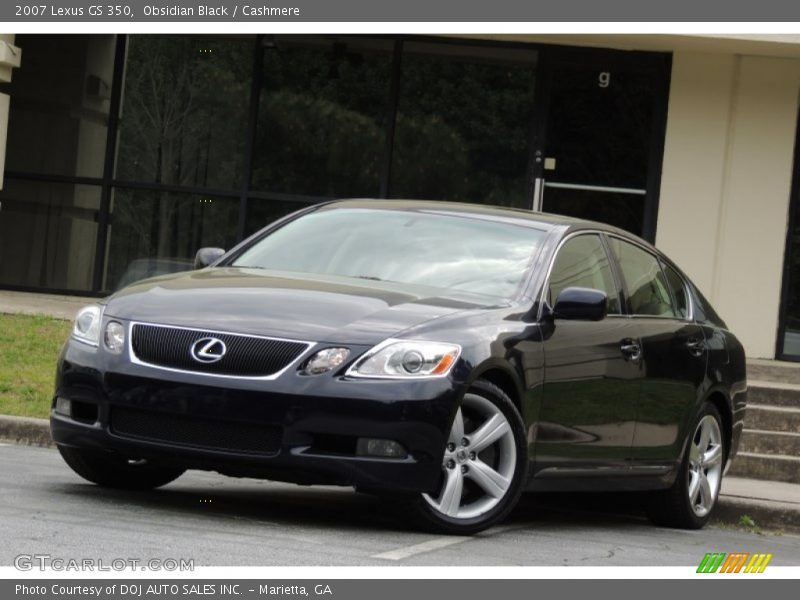 Obsidian Black / Cashmere 2007 Lexus GS 350
