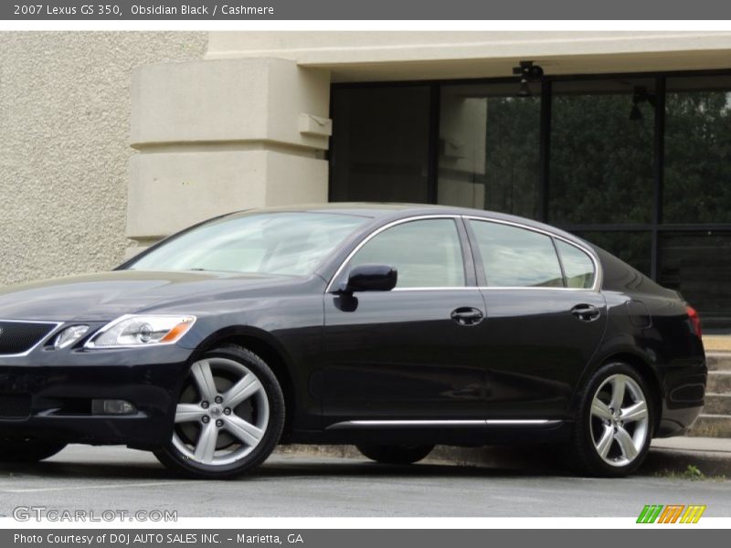 Obsidian Black / Cashmere 2007 Lexus GS 350