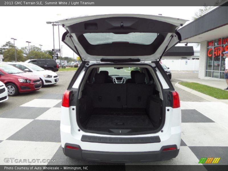 Summit White / Light Titanium 2013 GMC Terrain SLE