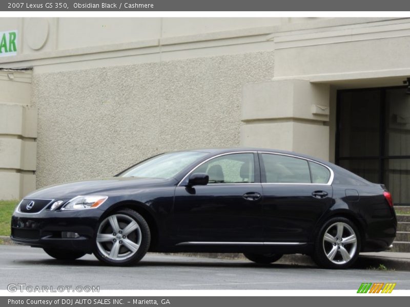 Obsidian Black / Cashmere 2007 Lexus GS 350