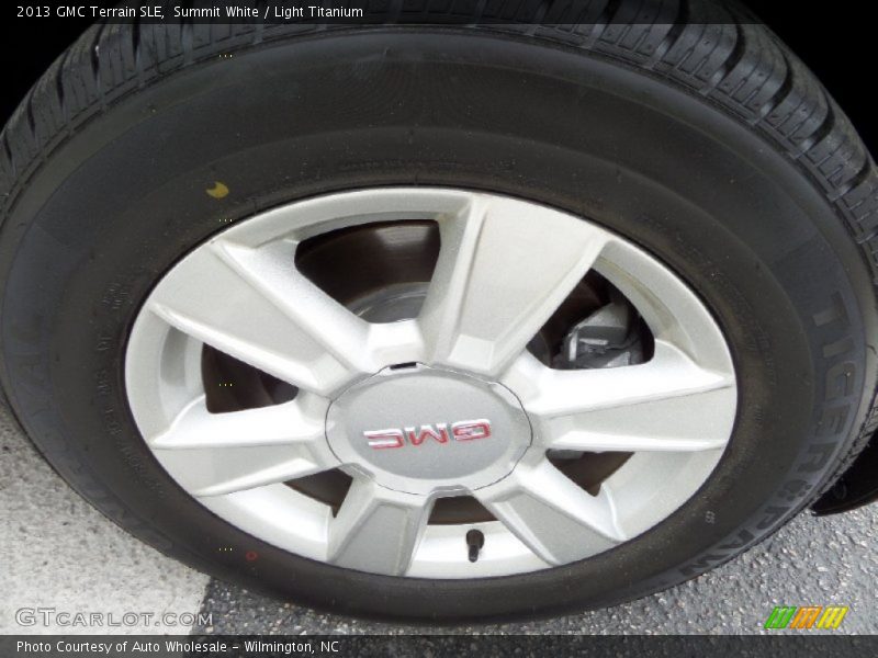 Summit White / Light Titanium 2013 GMC Terrain SLE