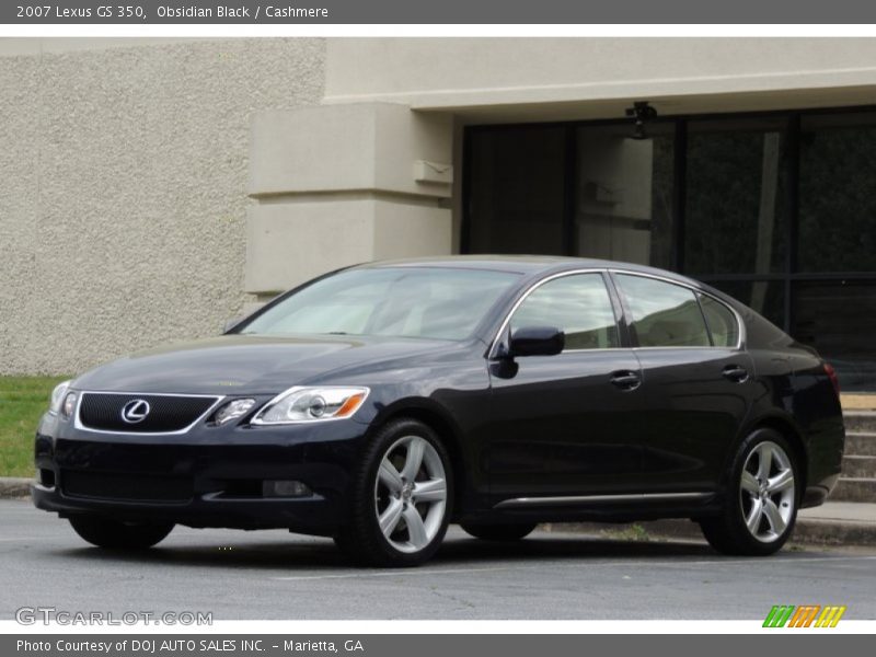 Obsidian Black / Cashmere 2007 Lexus GS 350