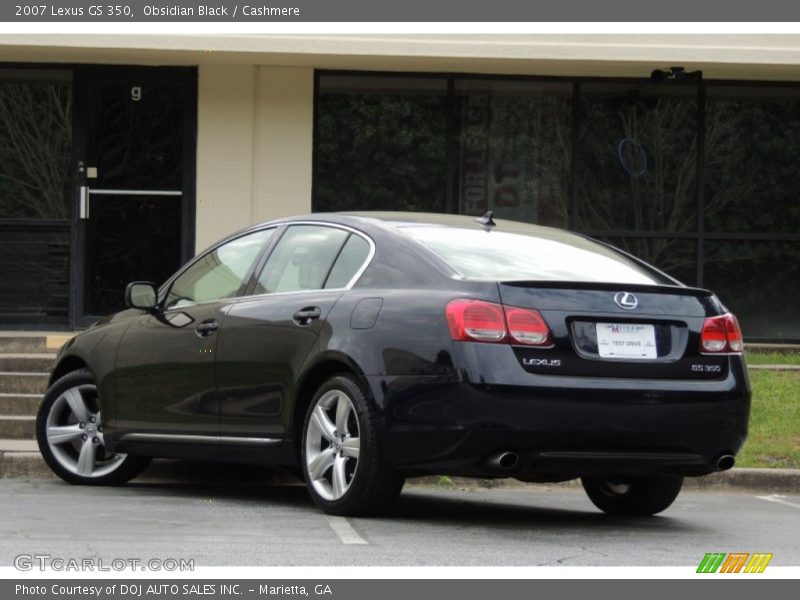 Obsidian Black / Cashmere 2007 Lexus GS 350