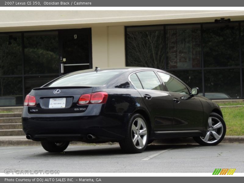 Obsidian Black / Cashmere 2007 Lexus GS 350