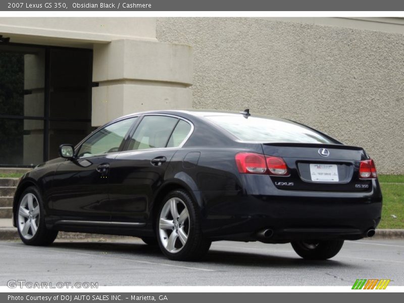 Obsidian Black / Cashmere 2007 Lexus GS 350