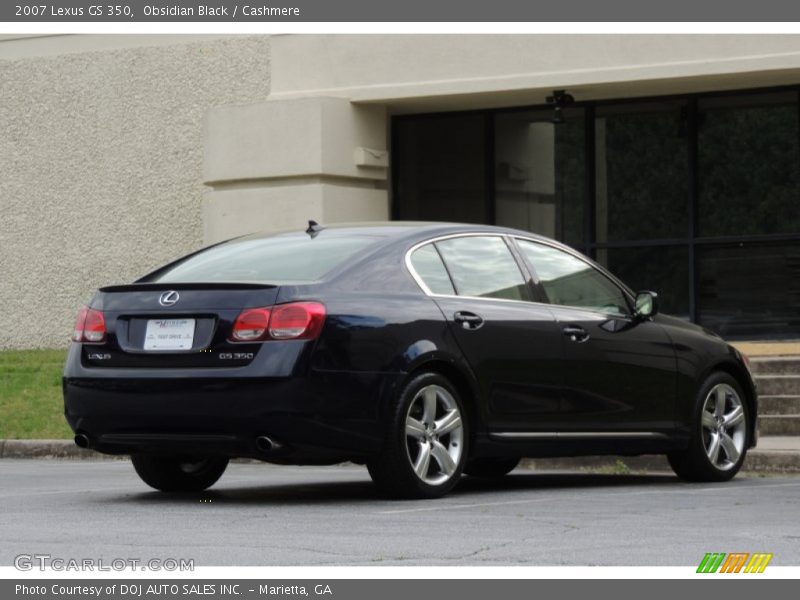 Obsidian Black / Cashmere 2007 Lexus GS 350
