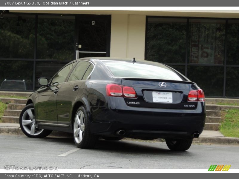 Obsidian Black / Cashmere 2007 Lexus GS 350