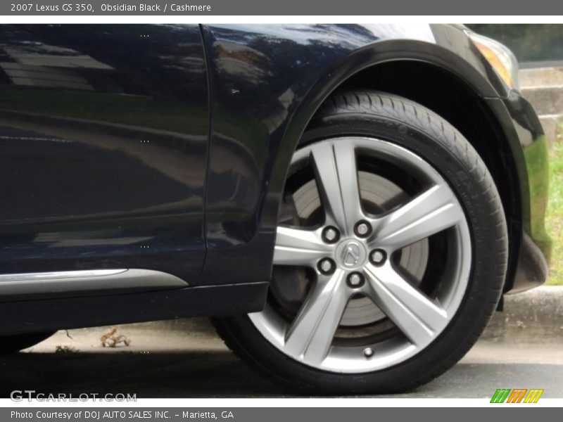 Obsidian Black / Cashmere 2007 Lexus GS 350