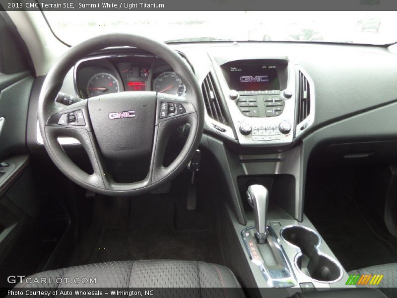 Summit White / Light Titanium 2013 GMC Terrain SLE