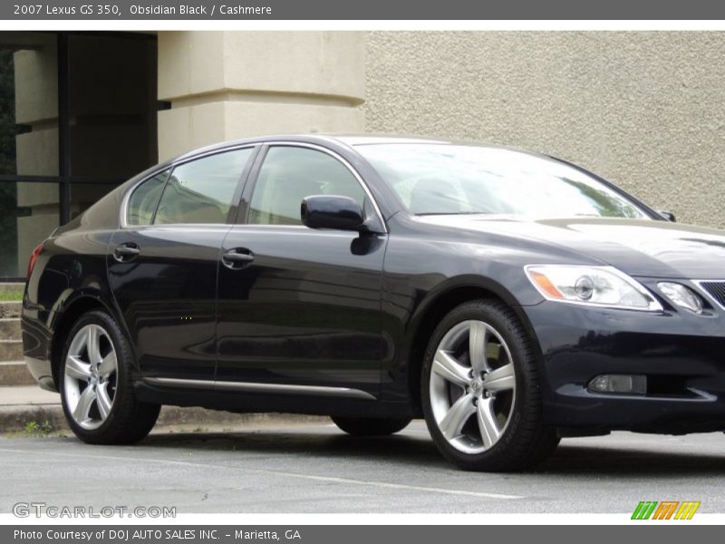Obsidian Black / Cashmere 2007 Lexus GS 350